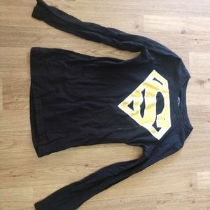 Superman size M (7/8) long sleeve